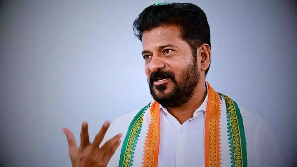 Telangana CM Revanth Reddy addressing the media, reacting to Allu Arjun's arrest in connection with the Sandhya Theatre stampede during the premiere of ‘Pushpa 2: The Rule.