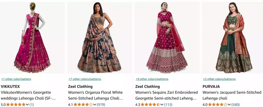 wedding lehenga